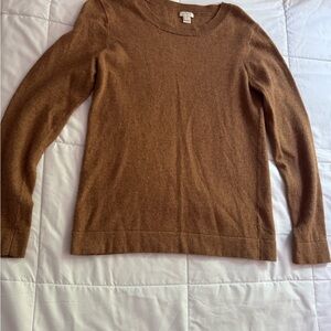 J. Crew Brown Crew Neck Sweater